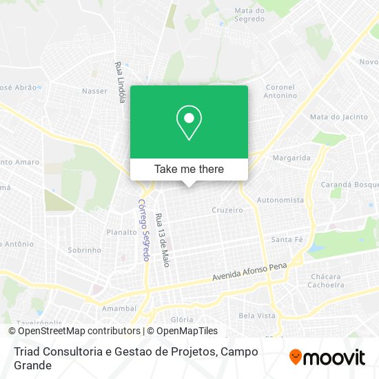 Triad Consultoria e Gestao de Projetos map