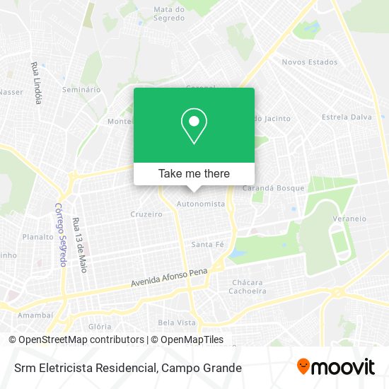 Srm Eletricista Residencial map