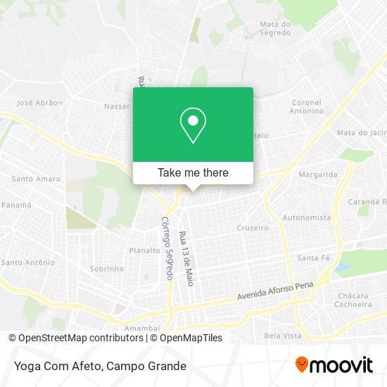 Yoga Com Afeto map