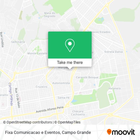 Fixa Comunicacao e Eventos map