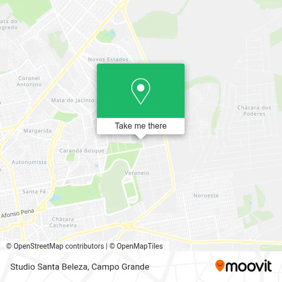 Studio Santa Beleza map