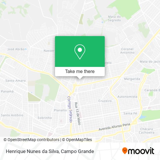 Henrique Nunes da Silva map