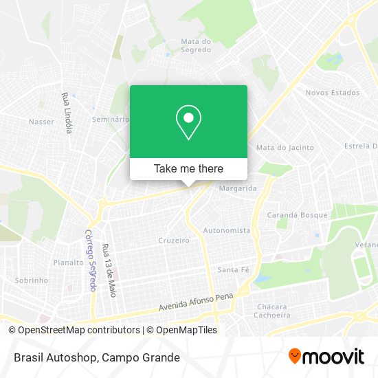 Mapa Brasil Autoshop