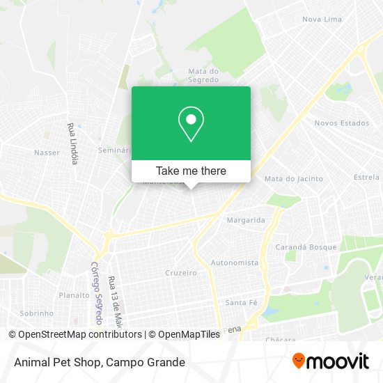 Animal Pet Shop map