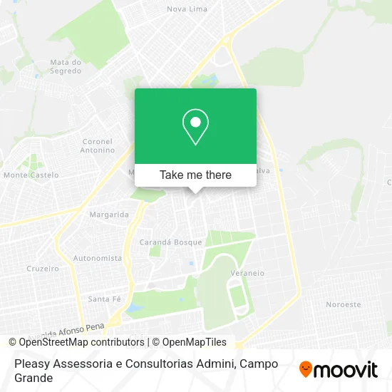 Pleasy Assessoria e Consultorias Admini map