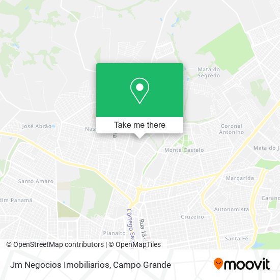 Jm Negocios Imobiliarios map