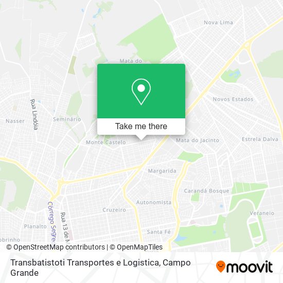 Transbatistoti Transportes e Logistica map