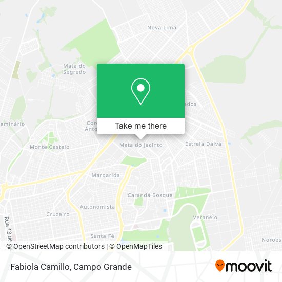 Mapa Fabiola Camillo