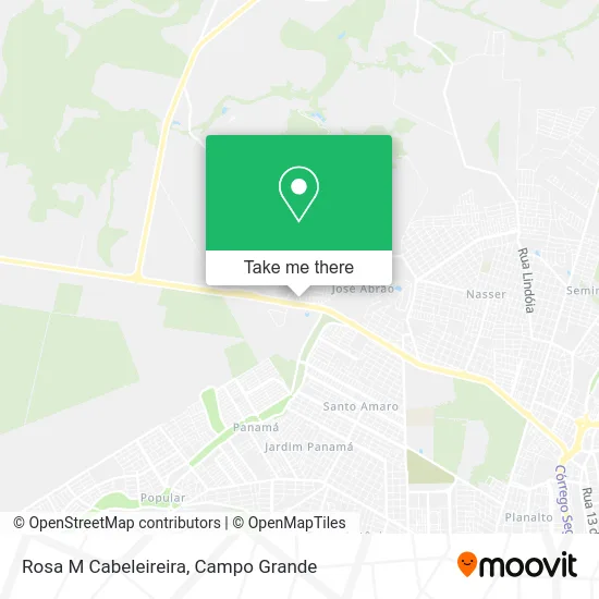 Rosa M Cabeleireira map