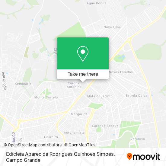 Mapa Edicleia Aparecida Rodrigues Quinhoes Simoes