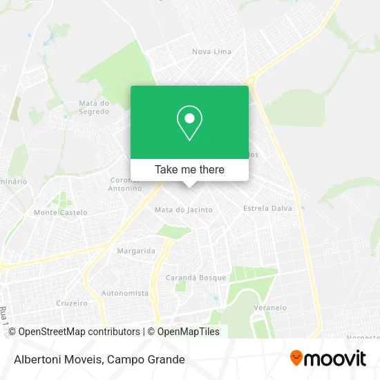 Albertoni Moveis map