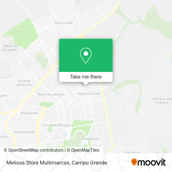Melissa Store Multimarcas map