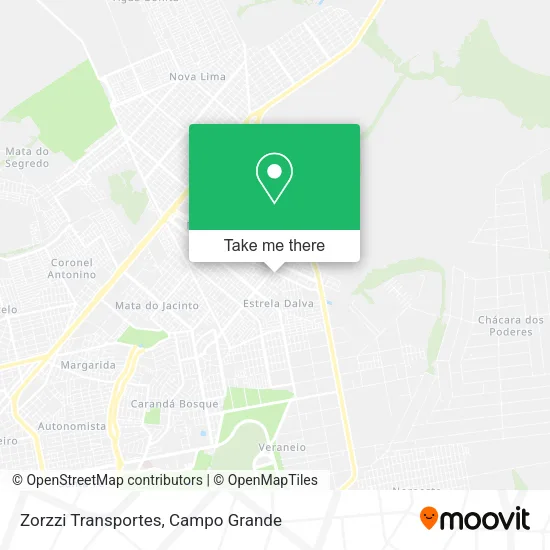 Zorzzi Transportes map