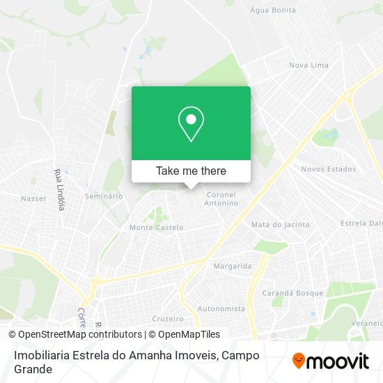 Mapa Imobiliaria Estrela do Amanha Imoveis