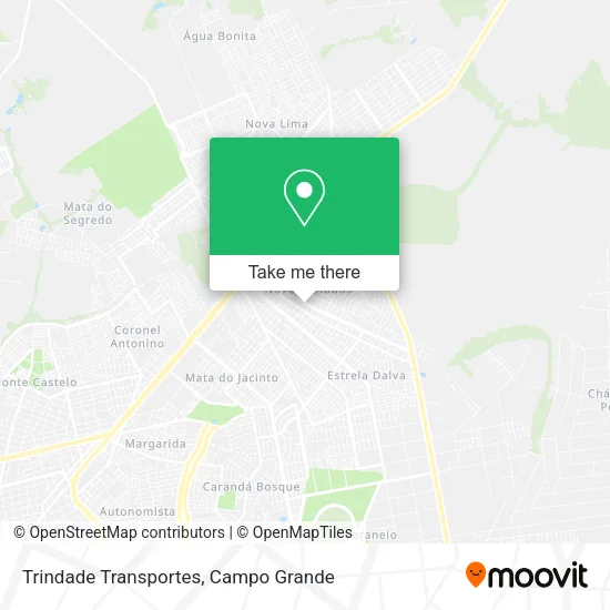 Trindade Transportes map