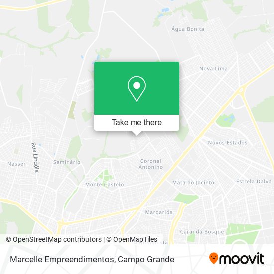 Mapa Marcelle Empreendimentos