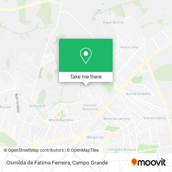 Mapa Osmilda de Fatima Ferreira