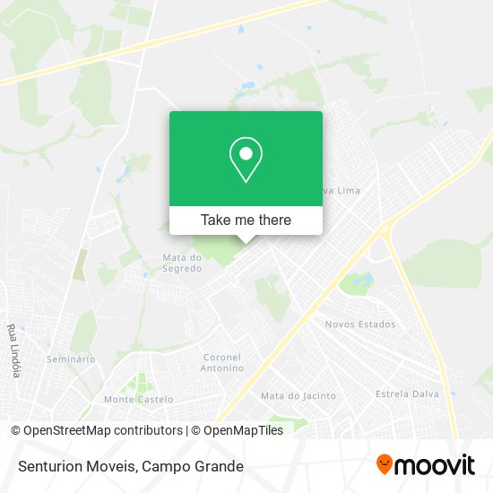 Mapa Senturion Moveis