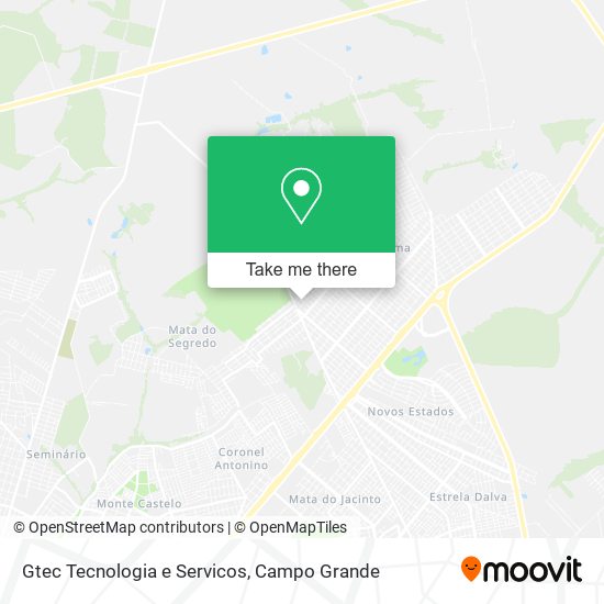 Mapa Gtec Tecnologia e Servicos