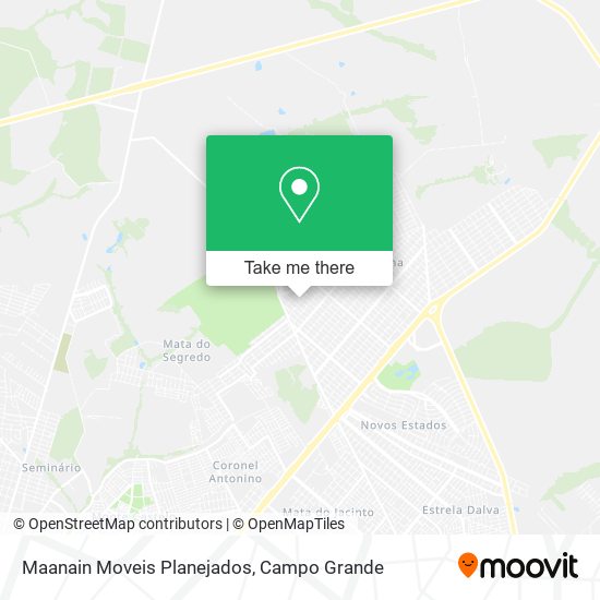 Maanain Moveis Planejados map