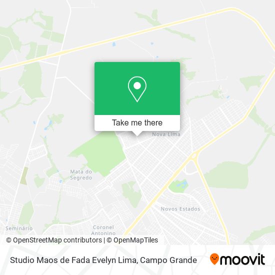 Studio Maos de Fada Evelyn Lima map