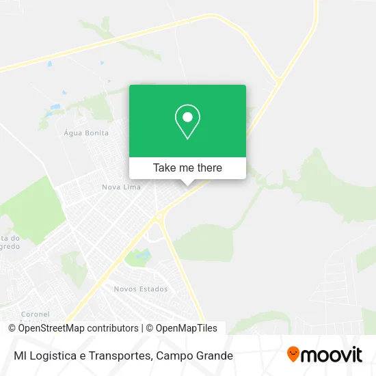 Ml Logistica e Transportes map