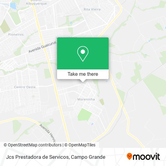 Jcs Prestadora de Servicos map