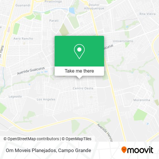 Om Moveis Planejados map