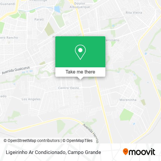 Ligeirinho Ar Condicionado map