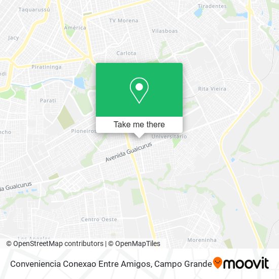 Mapa Conveniencia Conexao Entre Amigos