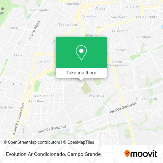 Evolution Ar Condicionado map