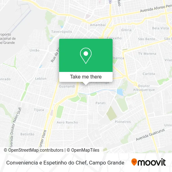 Conveniencia e Espetinho do Chef map