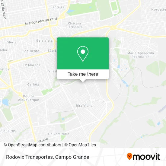 Rodovix Transportes map