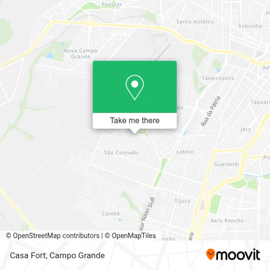 Casa Fort map