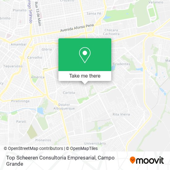 Top Scheeren Consultoria Empresarial map