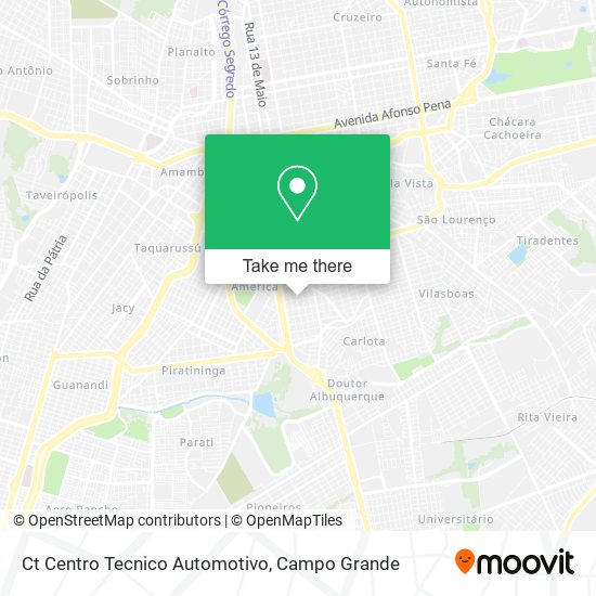 Ct Centro Tecnico Automotivo map