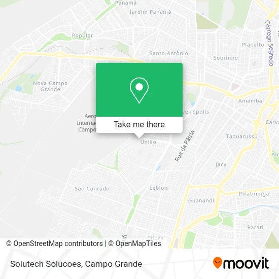 Solutech Solucoes map