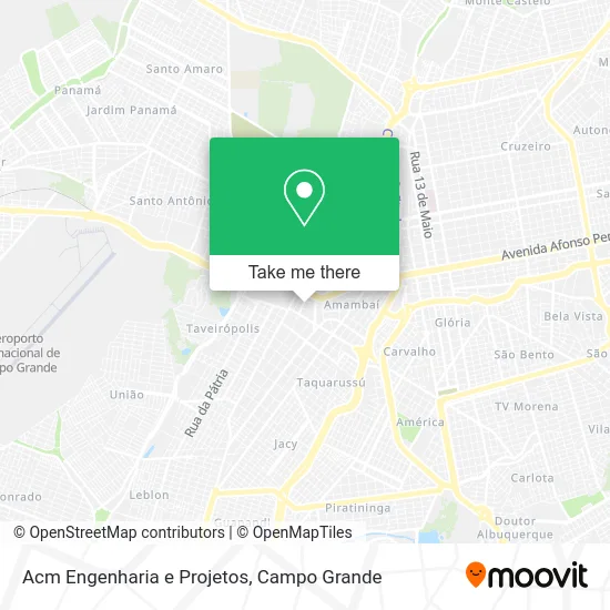 Acm Engenharia e Projetos map