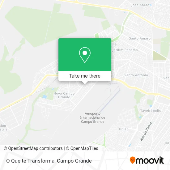 O Que te Transforma map