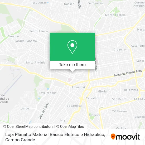 Loja Planalto Material Basico Eletrico e Hidraulico map