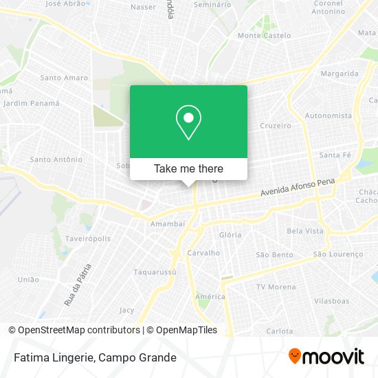 Mapa Fatima Lingerie