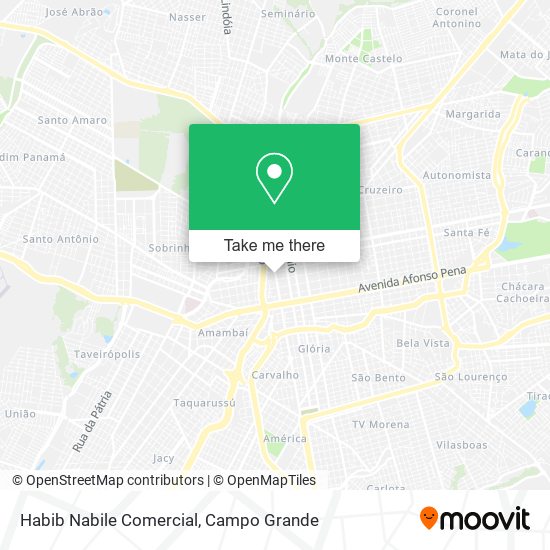 Habib Nabile Comercial map