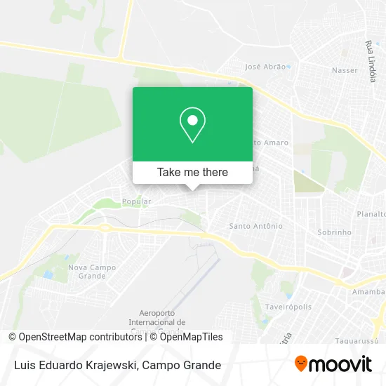 Luis Eduardo Krajewski map