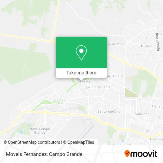 Moveis Fernandez map