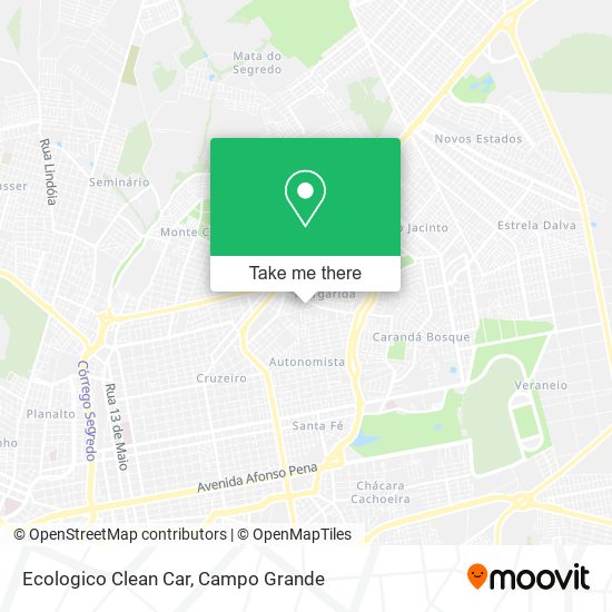 Mapa Ecologico Clean Car