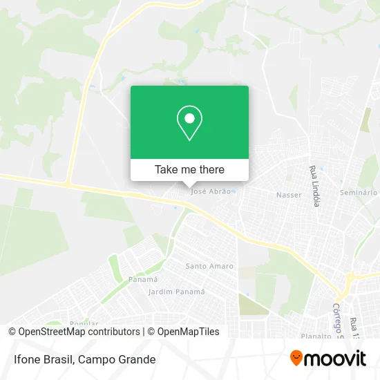 Ifone Brasil map