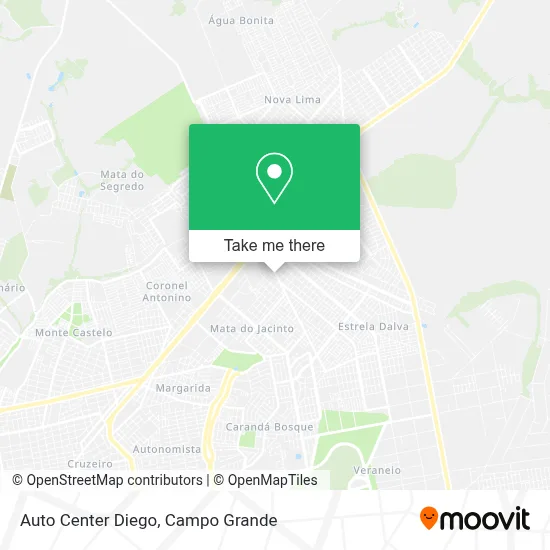 Auto Center Diego map