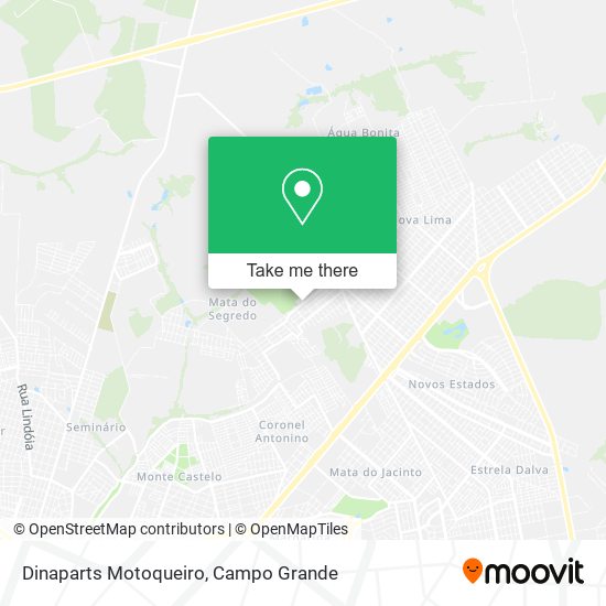 Dinaparts Motoqueiro map