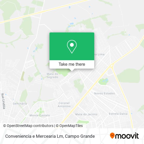 Conveniencia e Mercearia Lm map