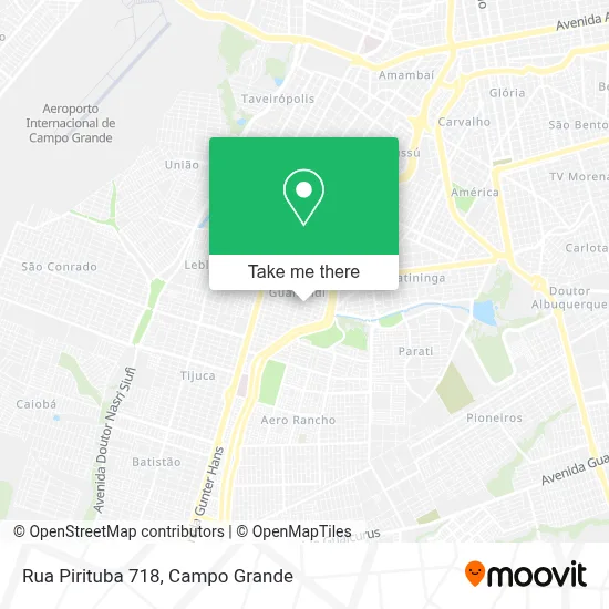 Rua Pirituba 718 map